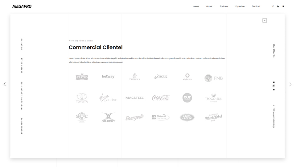 Client Page Screenshot Image